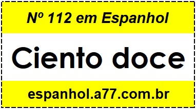 Nº 112 em Espanhol