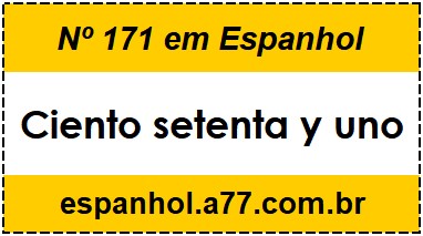 Nº 171 em Espanhol