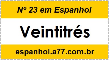 Nº 23 em Espanhol