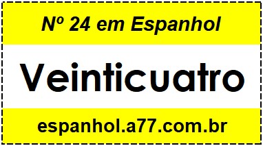 Nº 24 em Espanhol