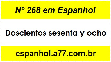 Nº 268 em Espanhol