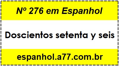 Nº 276 em Espanhol