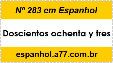 Nº 283 em Espanhol