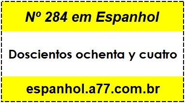 Nº 284 em Espanhol