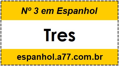 Nº 3 em Espanhol