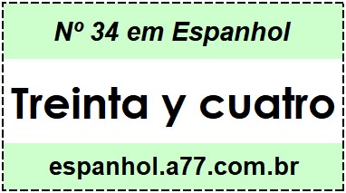 Nº 34 em Espanhol