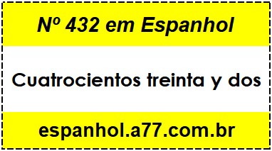 Nº 432 em Espanhol