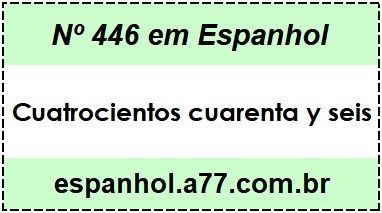 Nº 446 em Espanhol