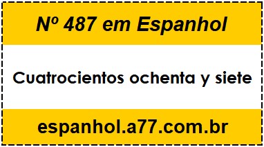 Nº 487 em Espanhol