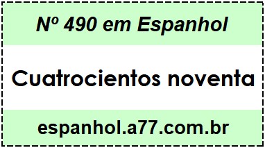 Nº 490 em Espanhol