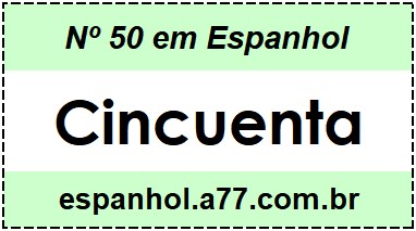 Nº 50 em Espanhol