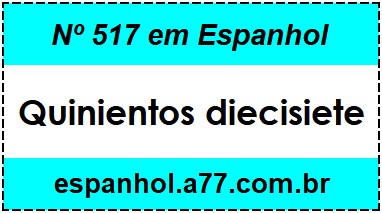 Nº 517 em Espanhol