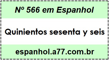 Nº 566 em Espanhol