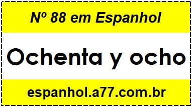 Nº 88 em Espanhol