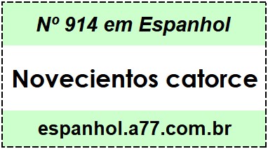 Nº 914 em Espanhol